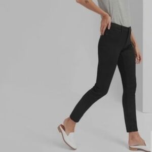EVERLANE black mid rise skinny jeans pants size 25